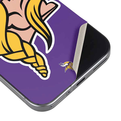 NFL Minnesota Vikings Large Logo Google Pixel 9 Skin